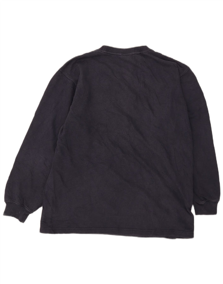Γραφικό Φούτερ Adidas Boys Jumper 15-16 ετών Navy Blue