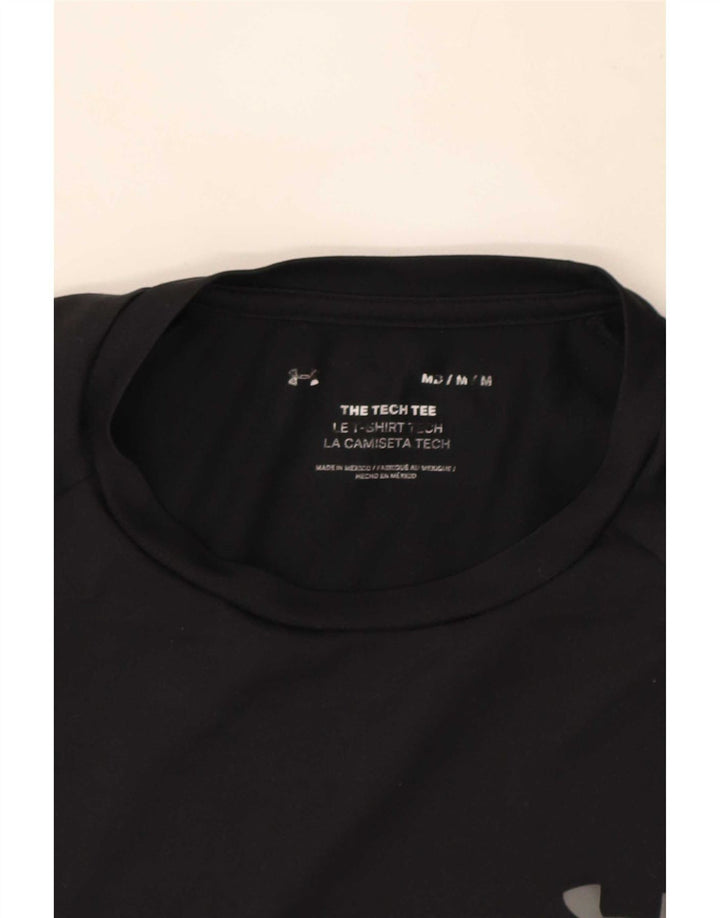 Ανδρικό T-Shirt Under Armour Top Μεσαίο Μαύρο
