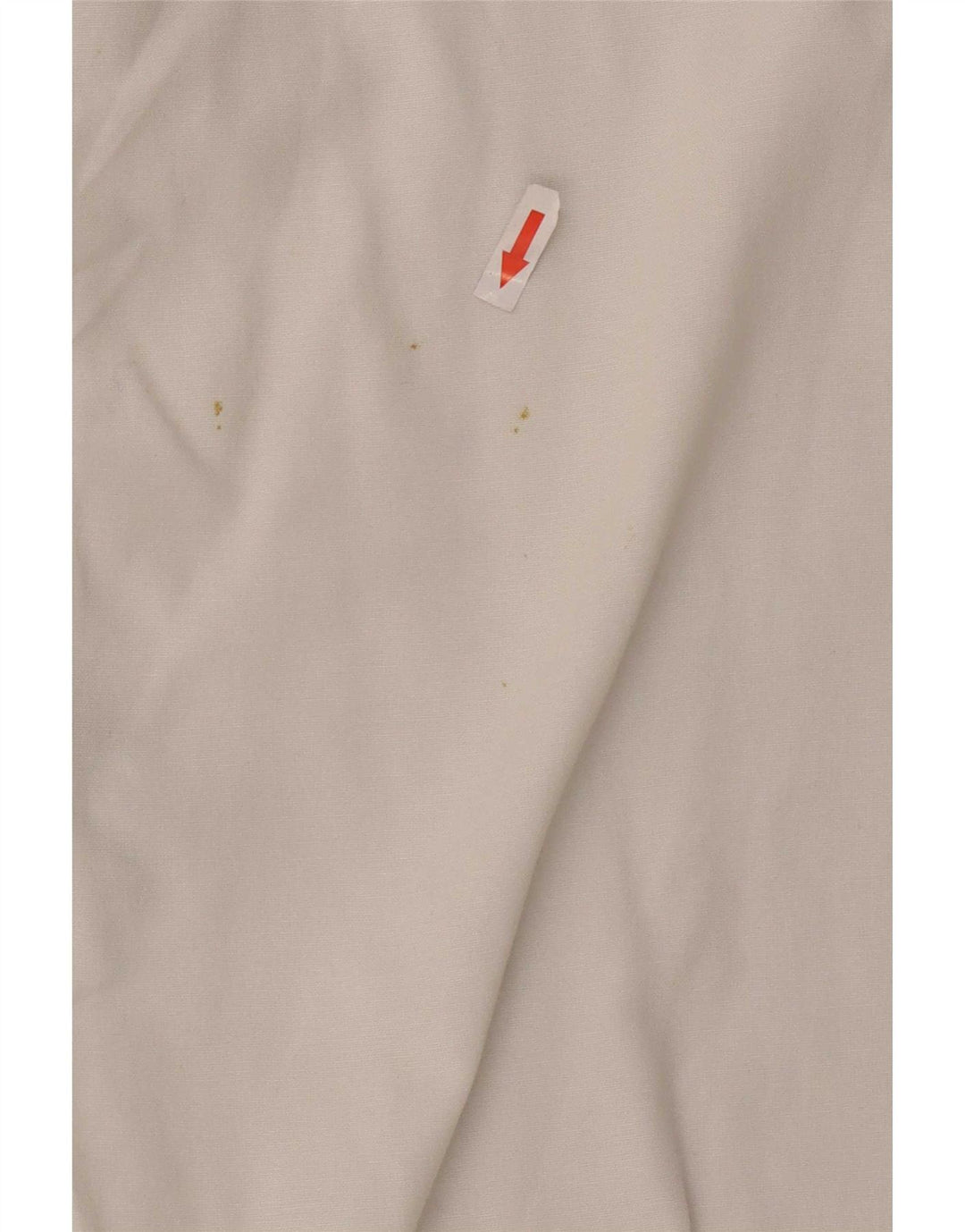 Zara Γυναικείο πουκάμισο Oversized UK 10 Small White Βαμβακερό