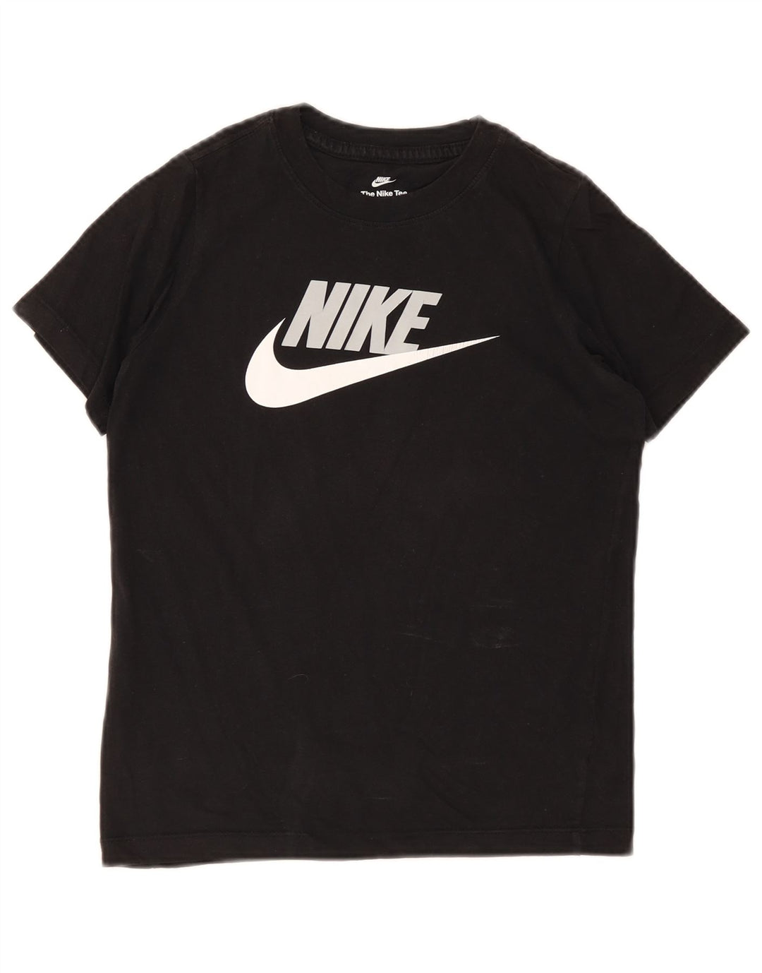 Μπλουζάκι Nike Boys Graphic T-shirt 10-11 ετών, μεσαίο μαύρο βαμβακερό