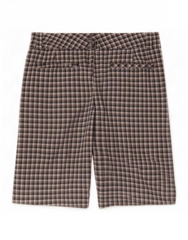 Γυναικείο σορτς Chino Nike Dri Fit UK 14 Medium W32 Grey Check Polyester