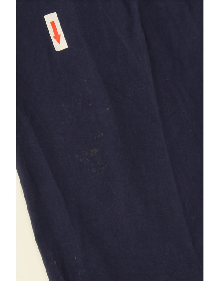 Lee Γυναικείο ίσιο παντελόνι Cargo US 10 μεγάλο W32 L24 Navy Blue Cotton