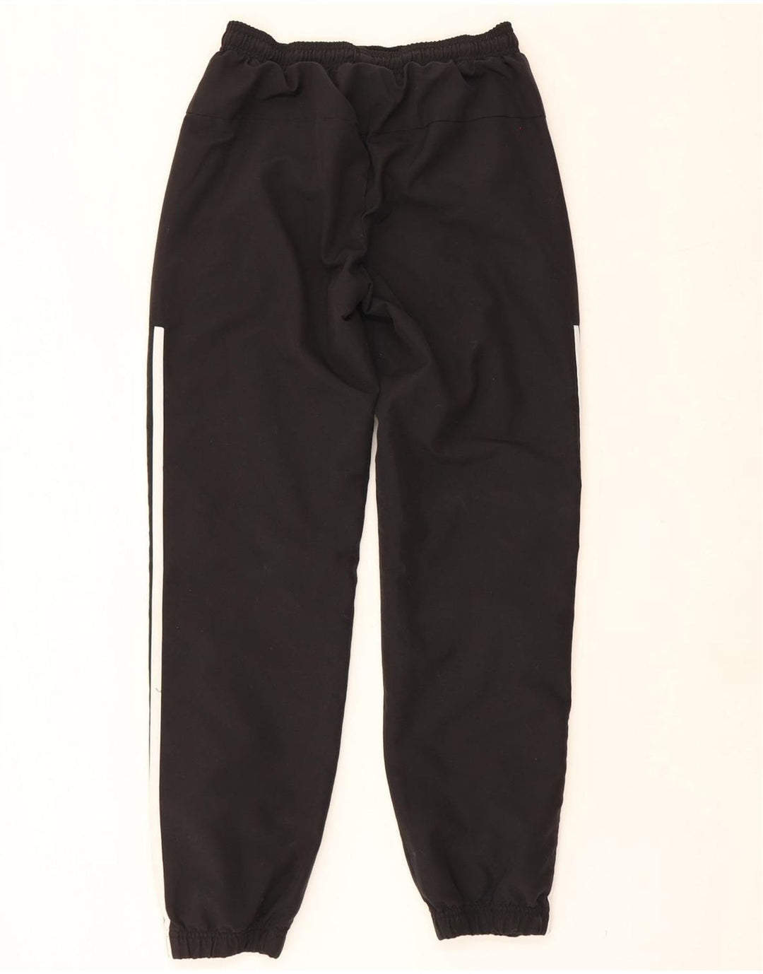 Adidas Boys Tracksuit Trousers Joggers 13-14 Years Black Polyester