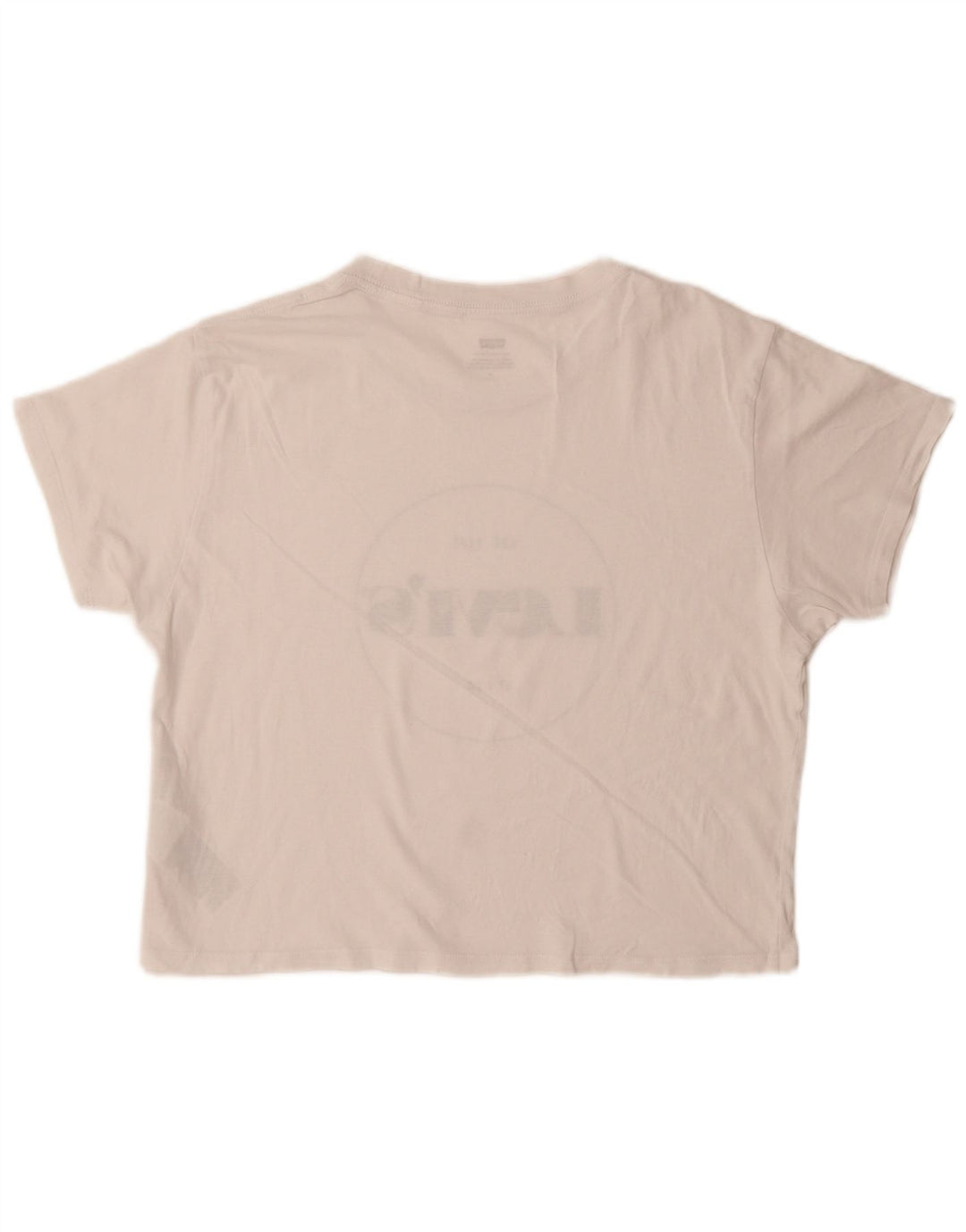 Γυναικείο γραφικό μπλουζάκι Levi's Top UK 14 μεσαίο λευκό βαμβακερό