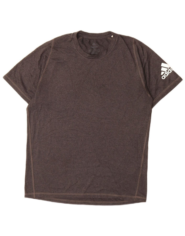 Adidas Ανδρικό T-Shirt Aeroready Top Medium Grey Polyester