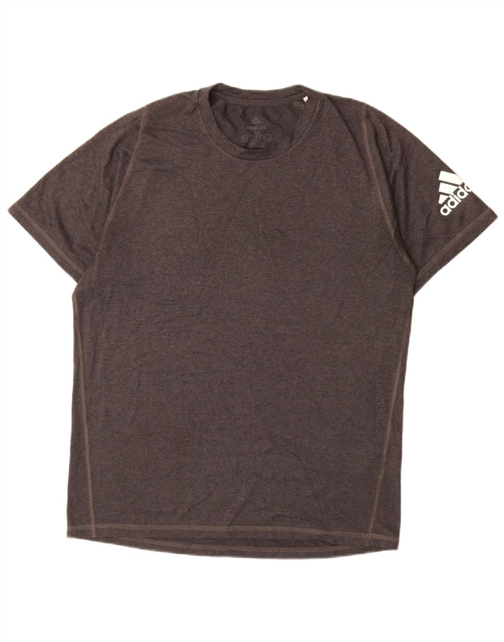 Adidas Ανδρικό T-Shirt Aeroready Top Medium Grey Polyester