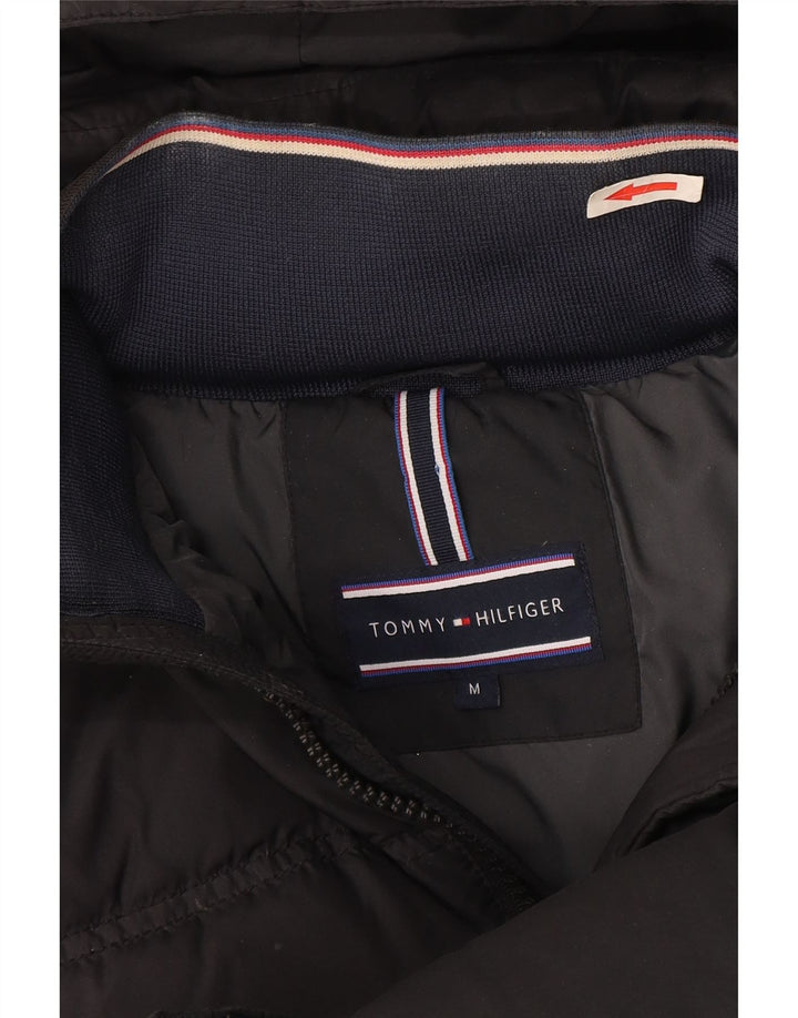 Tommy Hilfiger Ανδρικό μπουφάν με κουκούλα UK 38 μεσαίο γκρι βαμβακερό