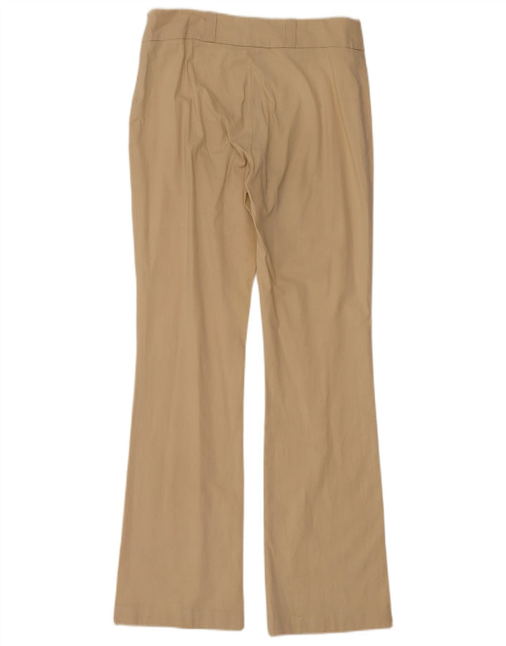 NAF NAF Womens Bootcut Casual Trousers IT 42 Medium W28 L30 Beige