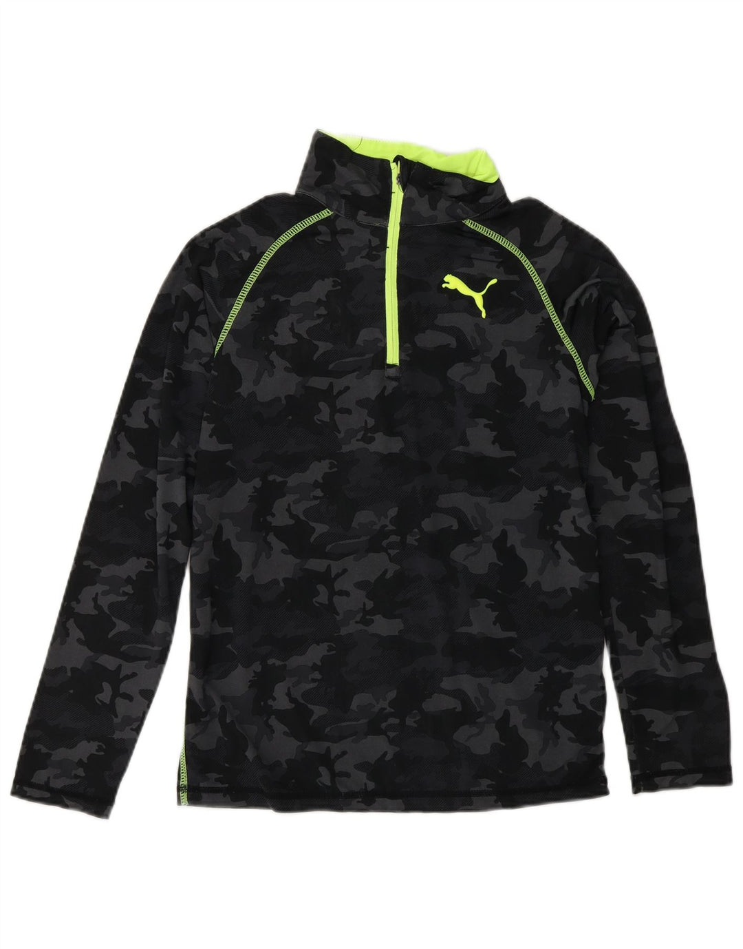Φόρμα πουλόβερ PUMA Boys Top 9-10 Years Medium Black Camouflage