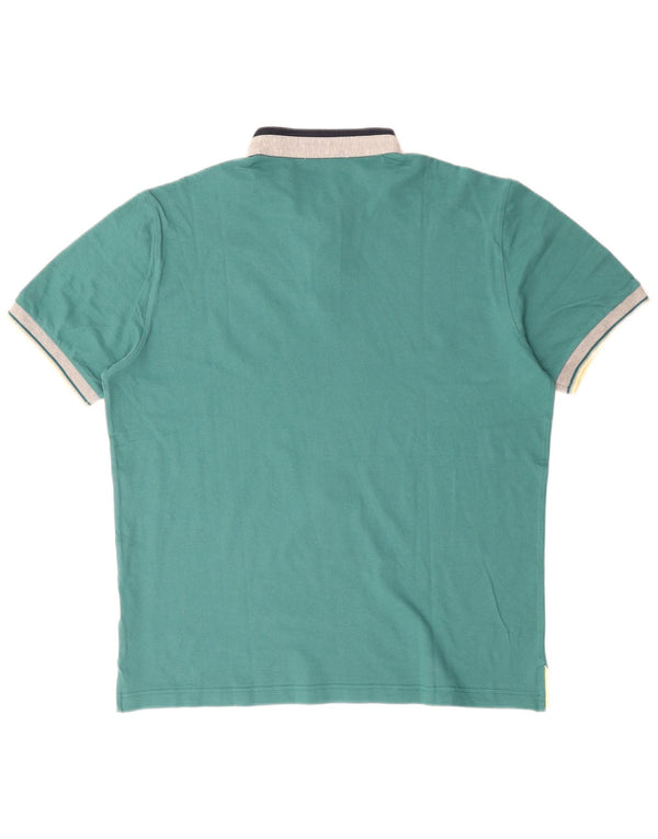 AUSTRALIAN L'ALPINA Ανδρικό μπλουζάκι πόλο IT 54 XL Πράσινο βαμβακερό