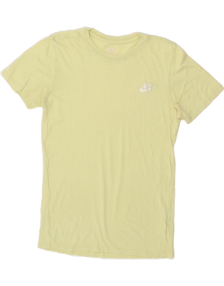NIKE Mens Athletic Cut T-Shirt Top Small Green Cotton Vintage Nike and Second-Hand Nike from Messina Hembry 
