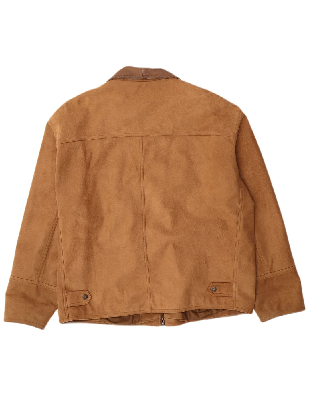 EMPORIO E.G.A Ανδρικό Suede Bomber Jacket UK 42 XL Beige