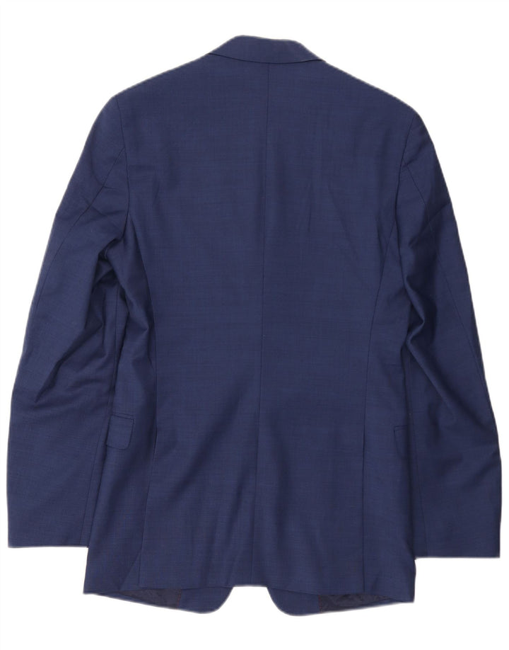 TOMMY HILFIGER Ανδρικό σακάκι με 2 κουμπιά σακάκι UK 38 Medium Navy Blue Wool