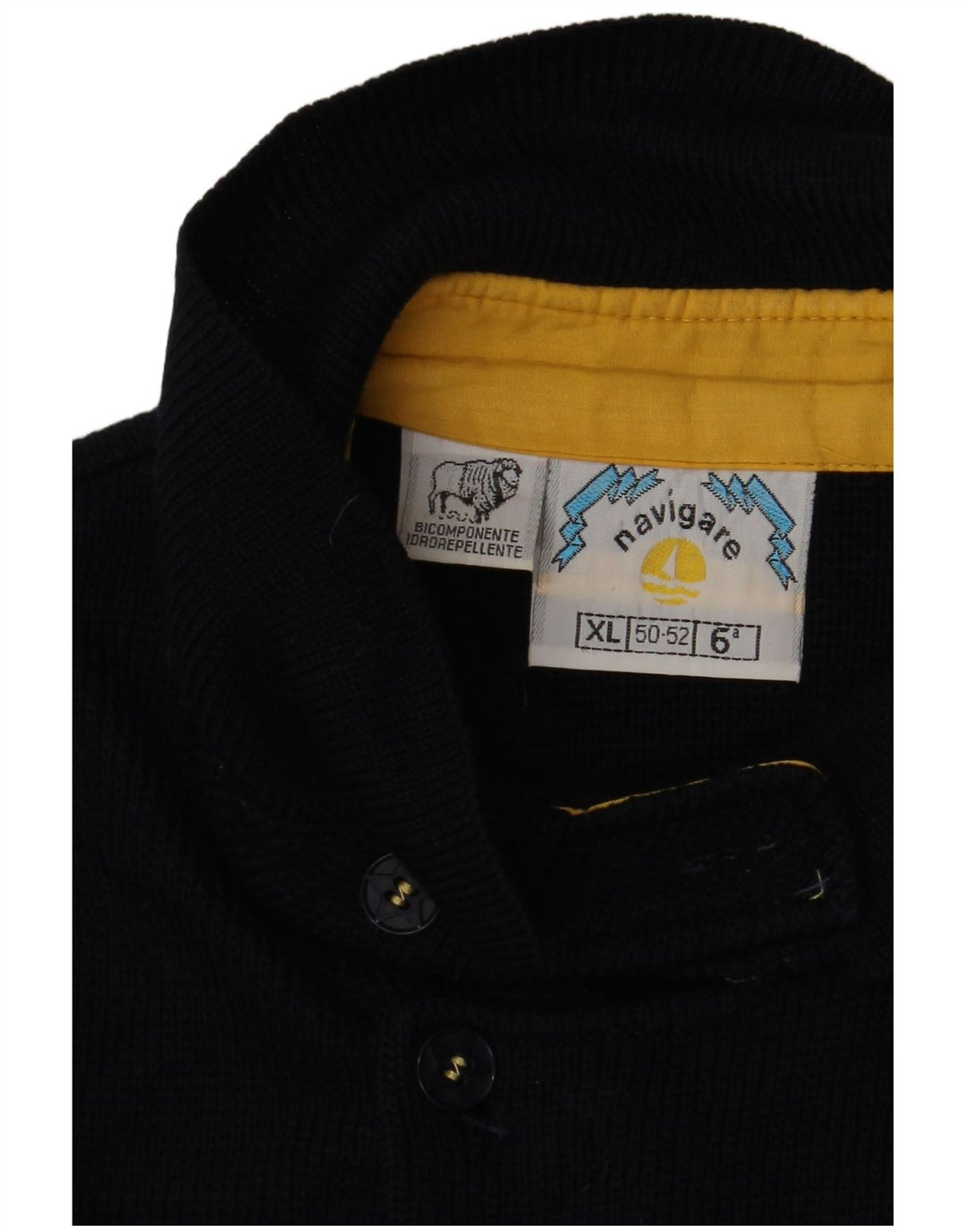 Ανδρική ζακέτα Navigare XL Μαλλί Navy Blue