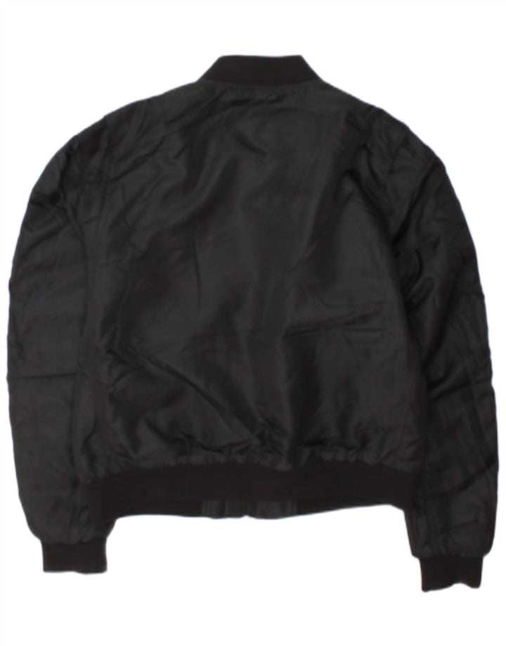 Superdry Γυναικείο Bomber Jacket UK 12 Medium Black Polyester