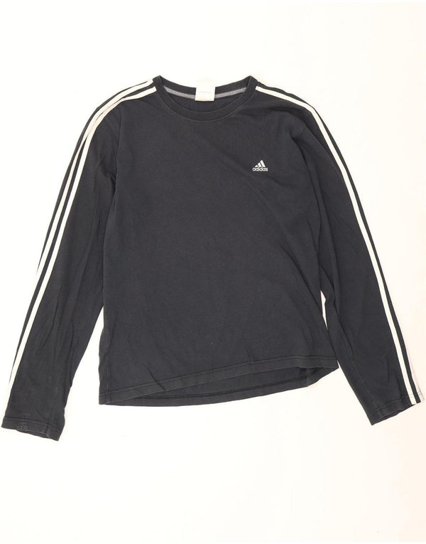 Ανδρικό τοπ Adidas μακρυμάνικο μεγάλο μαύρο