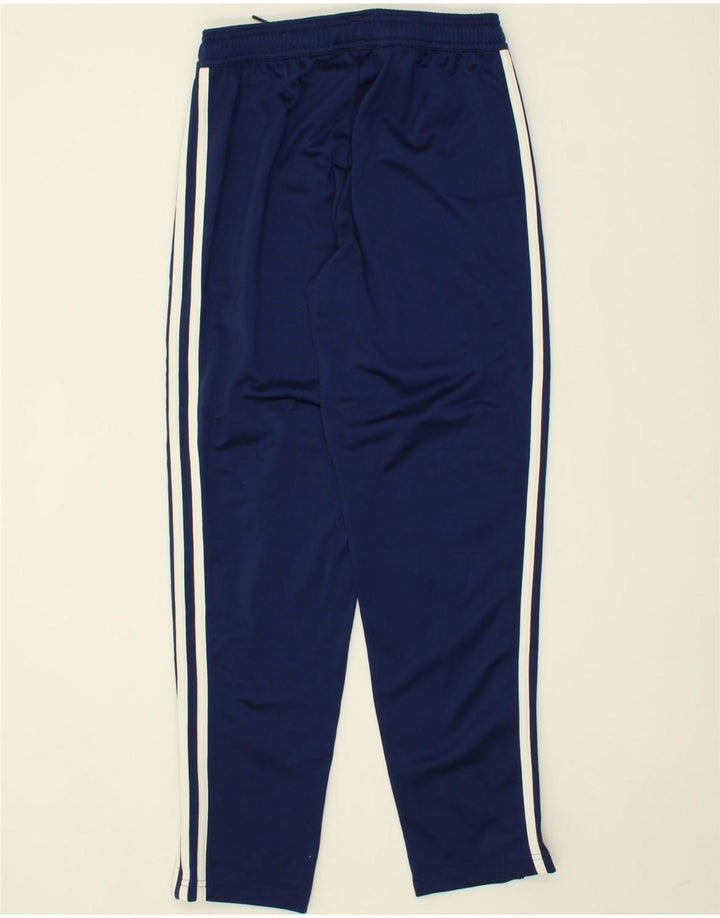 ADIDAS Boys Tracksuit Trousers 11-12 Years  Navy Blue Polyester Vintage Adidas and Second-Hand Adidas from Messina Hembry 