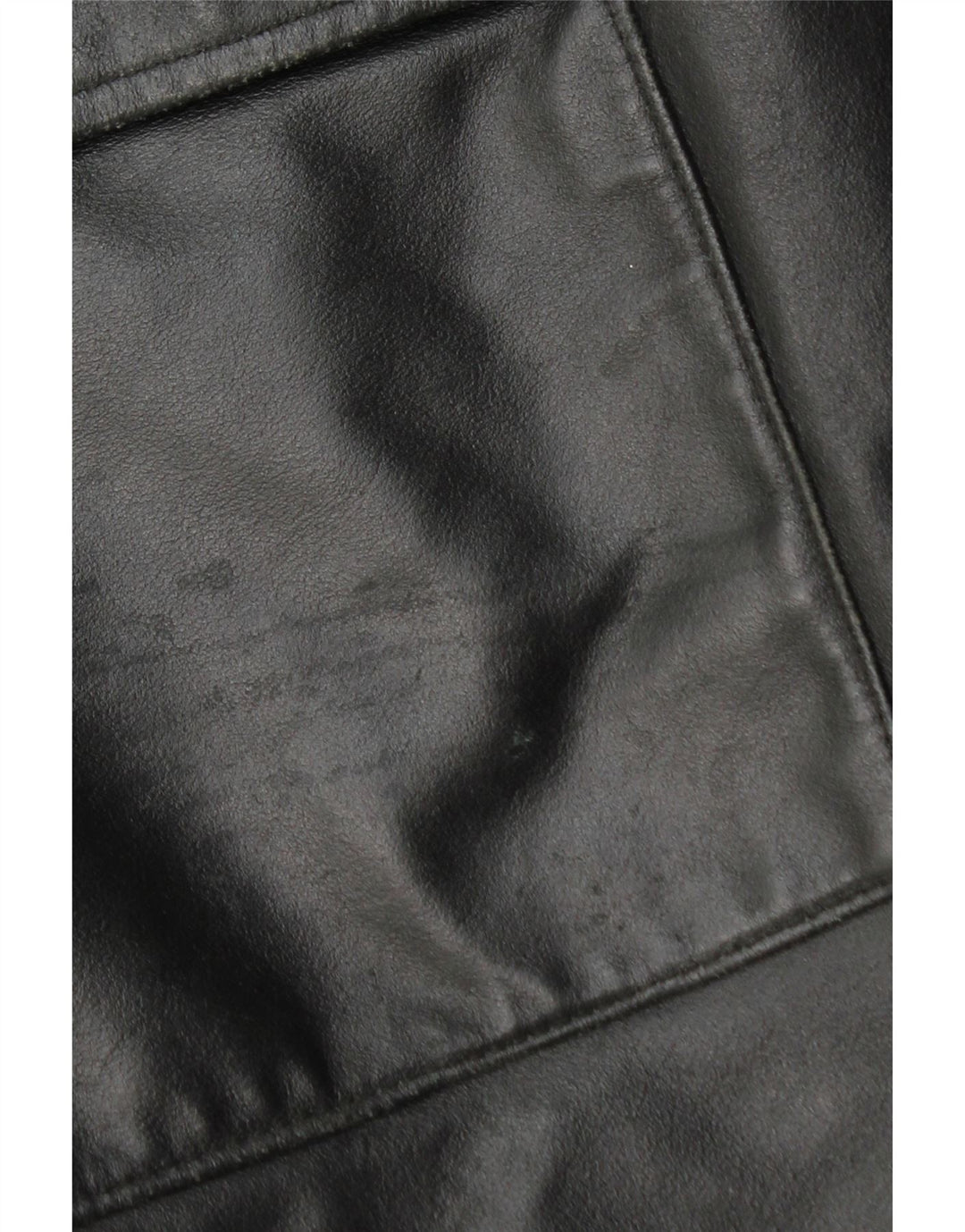 La Griffe Γυναικείο Δερμάτινο Παλτό IT 54 3XL Μαύρο Δερμάτινο