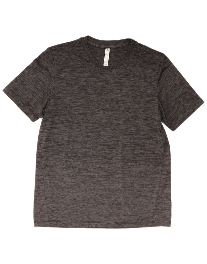 Ανδρικό T-Shirt Adidas Top Medium Grey Flecked Polyester