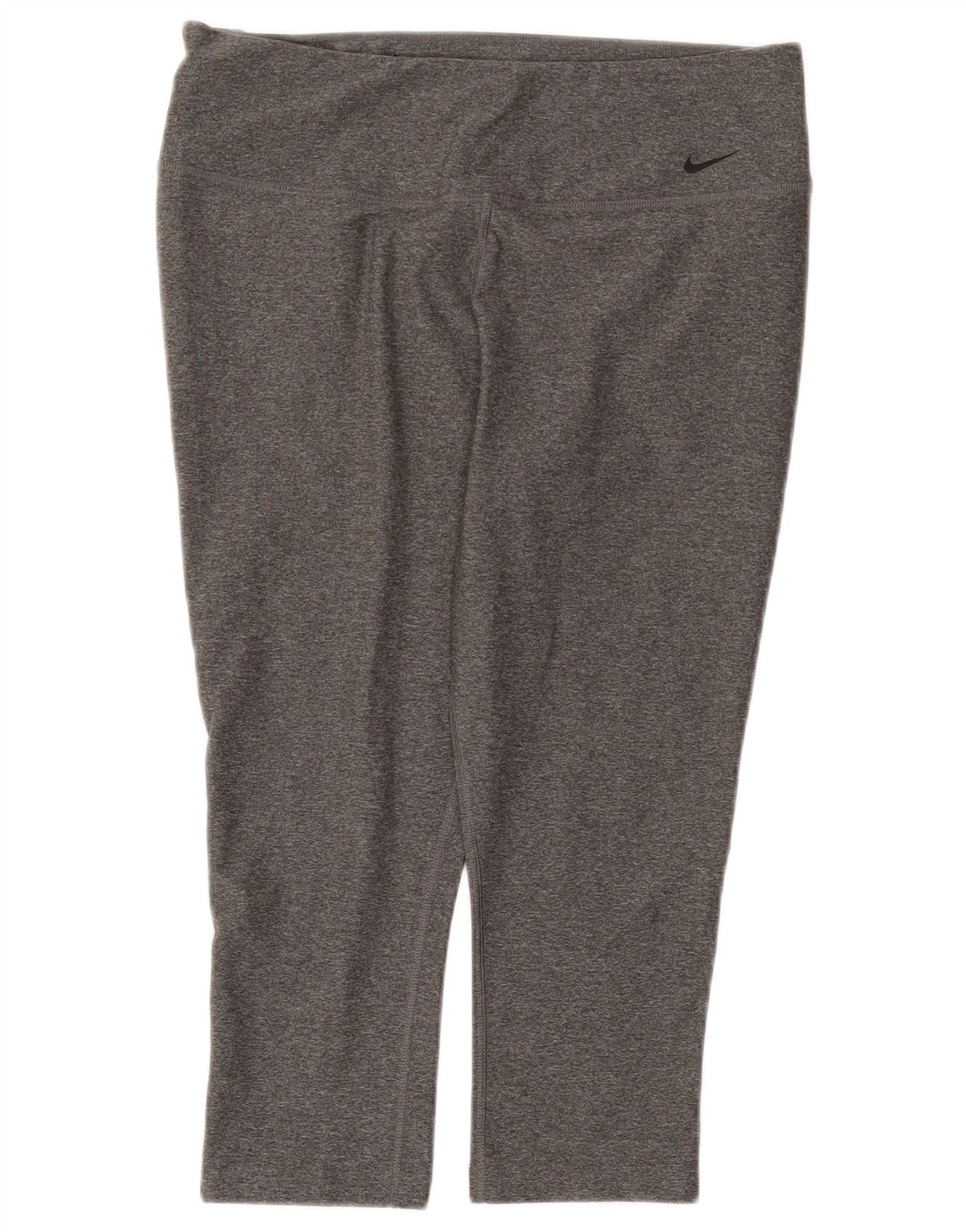 Γυναικεία κολάν Nike Dri Fit Capri UK 16 Large Grey Polyester