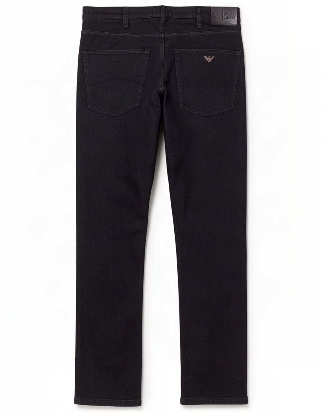 Armani Ανδρικό Regular Casual Παντελόνι W33 L27 Μαύρο βαμβακερό