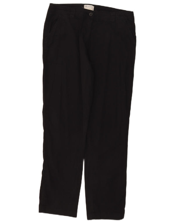 Mountain Warehouse Γυναικείο ίσιο παντελόνι Chino UK 14 Large W32 L29 Μαύρο