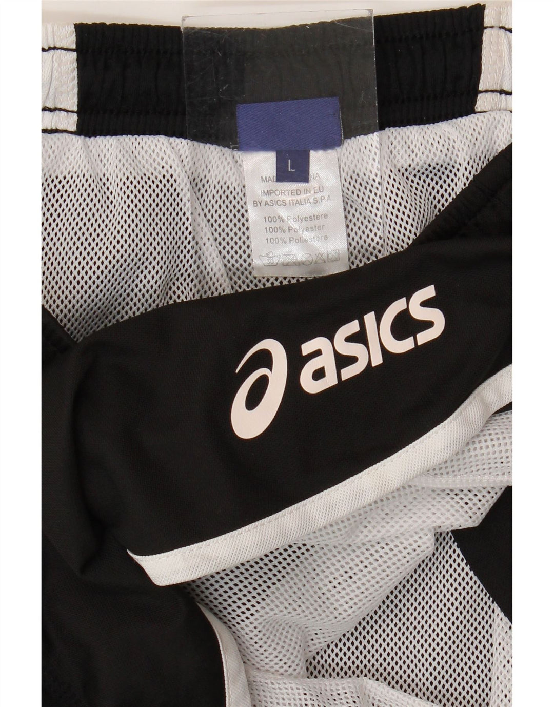 ASICS γυναικείο σορτς κολύμβησης UK 14 μεγάλο μαύρο χρώμα πολυεστέρα