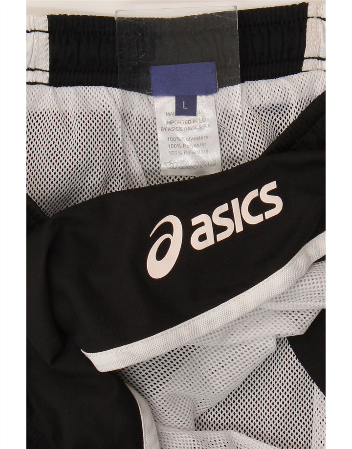 ASICS γυναικείο σορτς κολύμβησης UK 14 μεγάλο μαύρο χρώμα πολυεστέρα