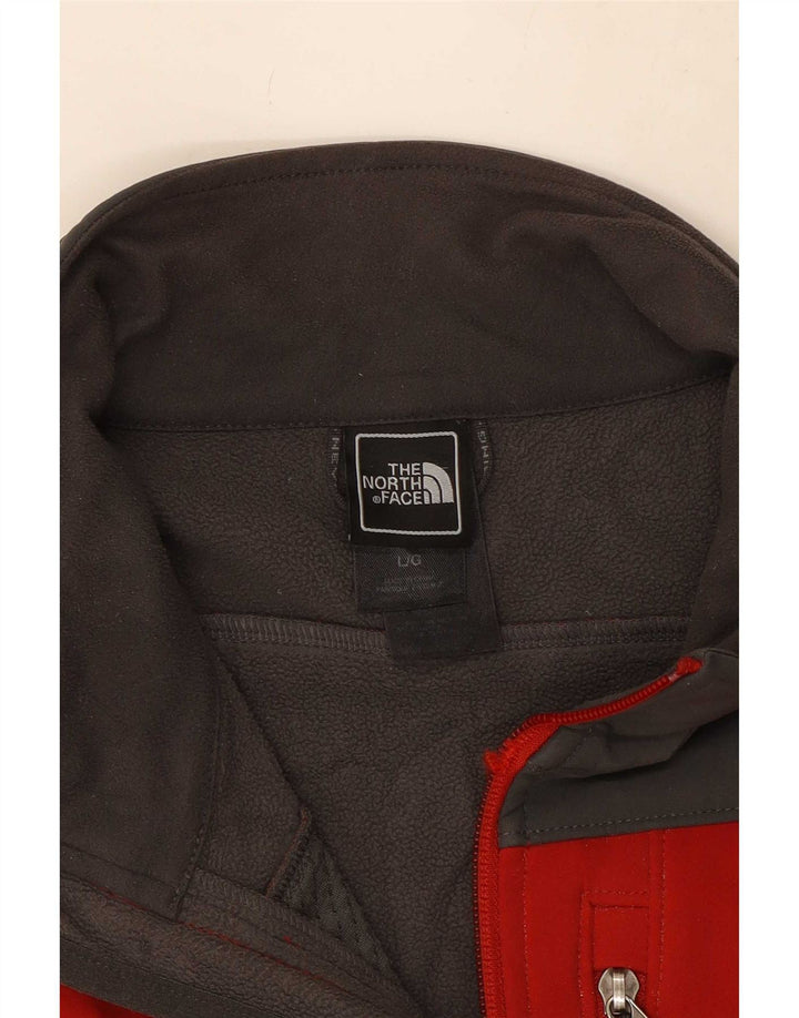Ανδρικό μπουφάν North Face Windbreaker UK 40 Large Red Colourblock