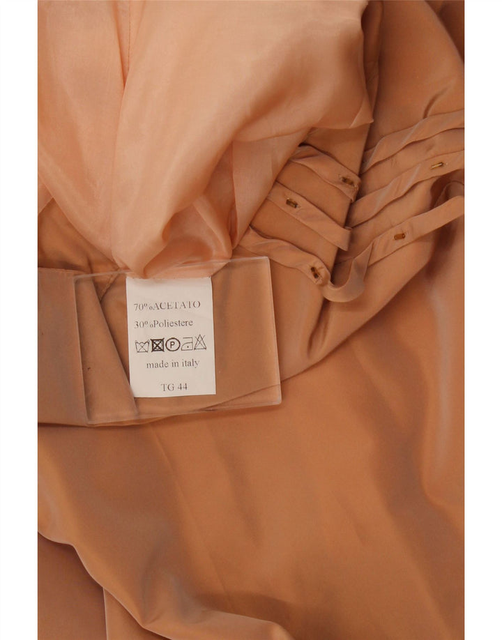 Vintage γυναικείο σετ 2 τεμαχίων IT 44 Medium W28 Beige Acetate
