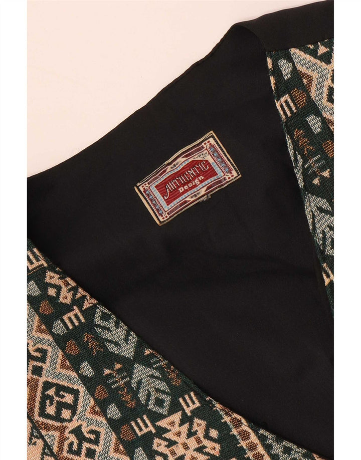 Αυθεντικό ανδρικό γιλέκο Μικρό Πολύχρωμο Fair Isle