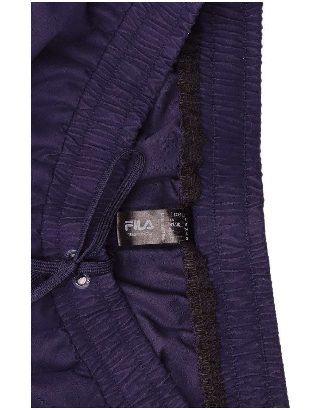 Ανδρικό σορτς κολύμβησης Fila με μεσαίο μπλε ναυτικό πολυεστέρα