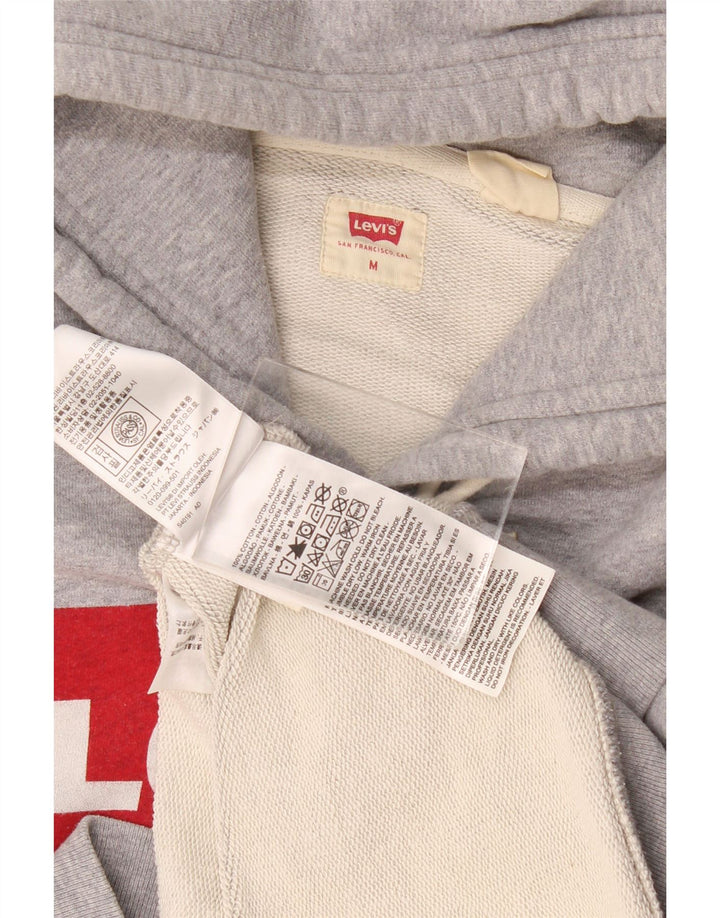 Ανδρικό γραφικό κουκούλα Levi's Βαμβακερό μεσαίο γκρι