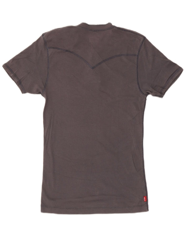 Ανδρικό T-Shirt Levi's Top μεγάλο γκρι βαμβακερό