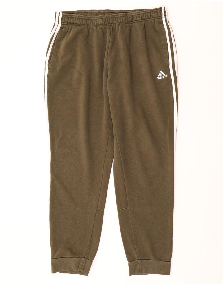 Ανδρική φόρμα ADIDAS Παντελόνι Joggers XL Khaki Cotton
