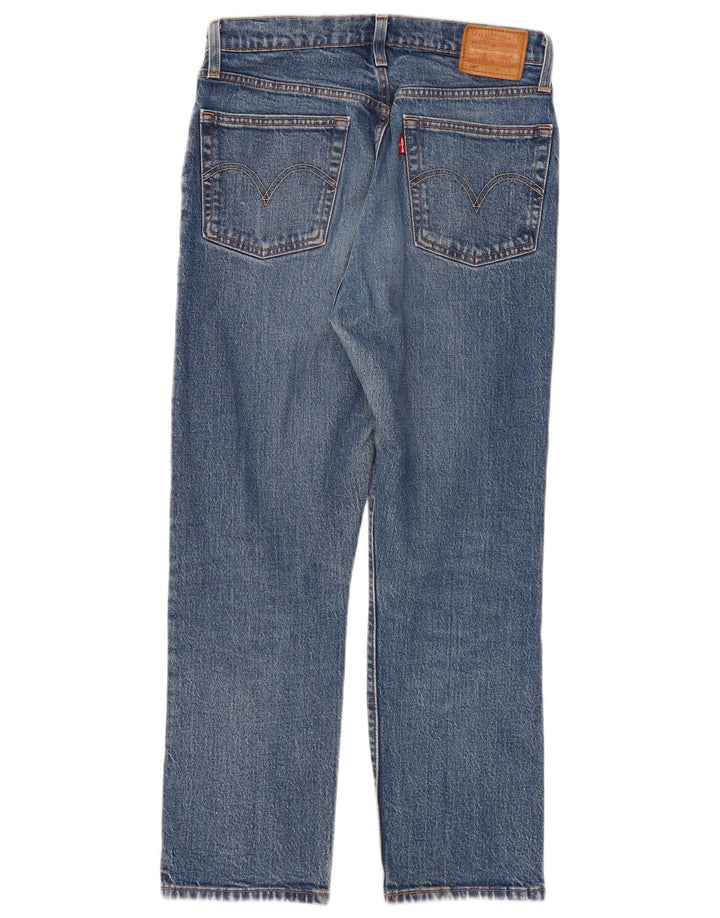 Γυναικείο τζιν ίσιο Levi's W27 L26 Μπλε βαμβακερό