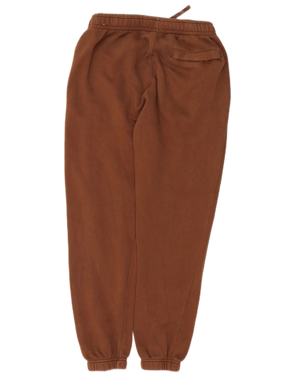 Γυναικεία αθλητική φόρμα NIKE Παντελόνι Joggers UK 14 Βαμβακερό μεσαίο καφέ