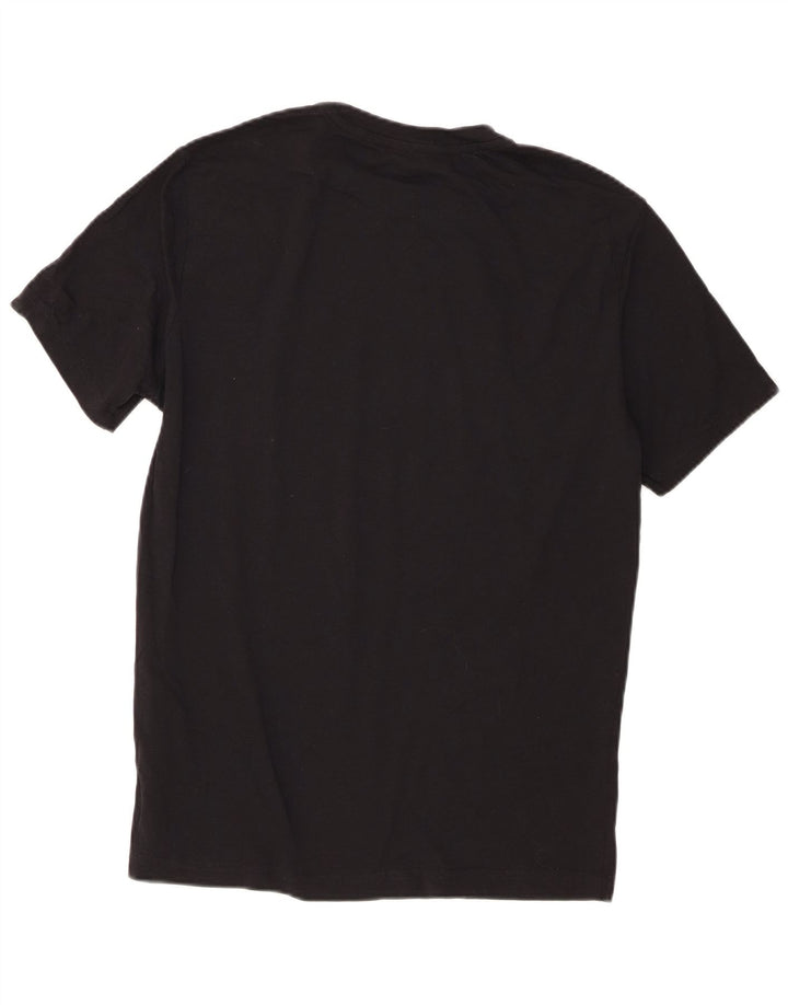 Ανδρικό γραφικό T-Shirt Champion Top Μεσαίο μαύρο βαμβακερό