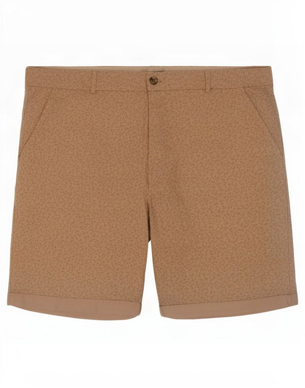 Marks & Spencer Γυναικείο σορτς Chino UK 18 XL W38 Μπεζ φλοράλ βαμβακερό