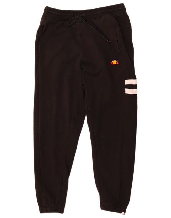 Ellesse Γυναικεία φόρμα παντελόνι Joggers UK 14 Large Μαύρο Βαμβακερό