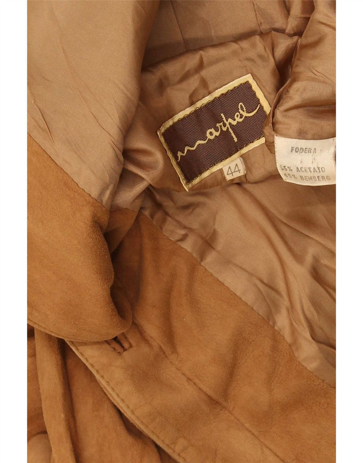 Marpel Γυναικείο Suede Jacket IT 44 Medium Beige Leather