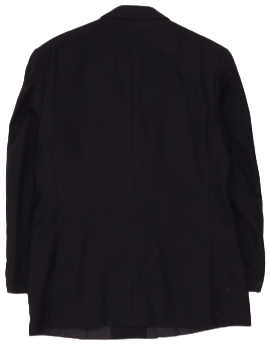 St Michael Ανδρικό σακάκι με διπλό στήθος UK 38 Medium Navy Blue Wool
