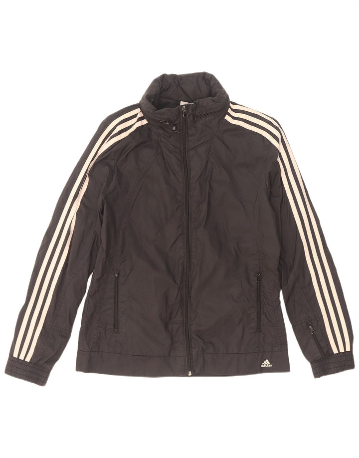 Γυναικεία αθλητική φόρμα Adidas Top Jacket UK 14 Large Black Polyamide