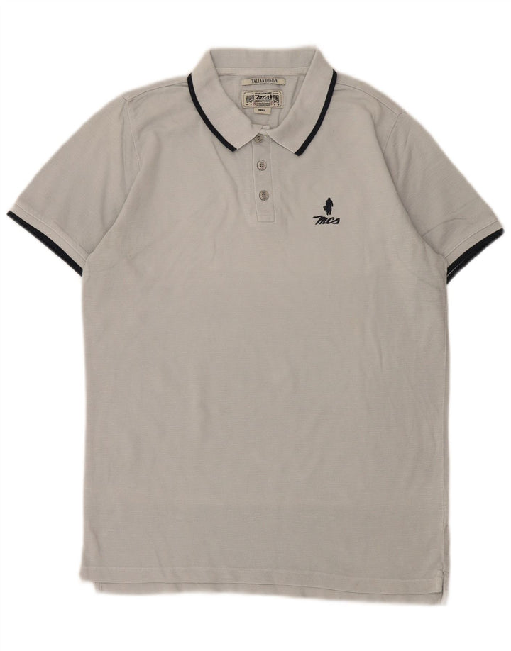 MARLBORO CLASSICS Mens Rugged & Refined Polo Shirt Small White