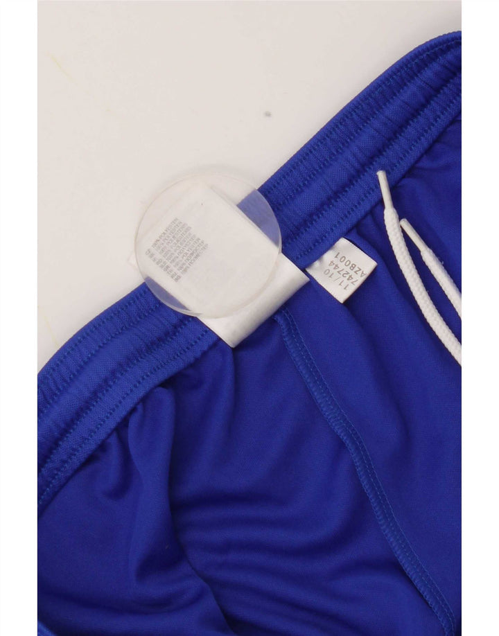 Ανδρικό αθλητικό σορτς Adidas Climalite από μεγάλο μπλε πολυεστέρα