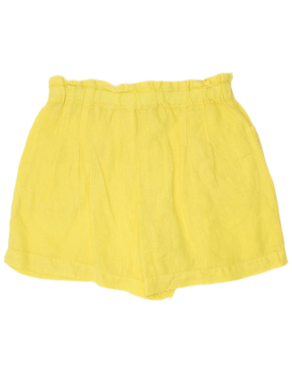 Zara Girls Casual σορτς 11-12 ετών W28 Κίτρινο
