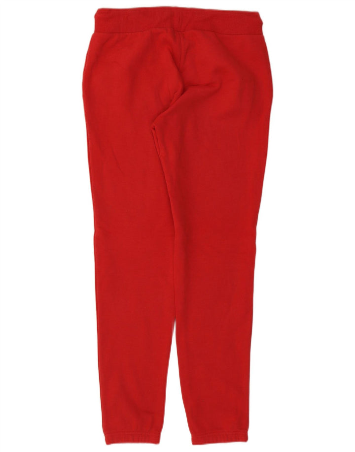Γυναικεία αθλητική φόρμα SUPERDRY Παντελόνι Joggers UK 10 Small Red Cotton