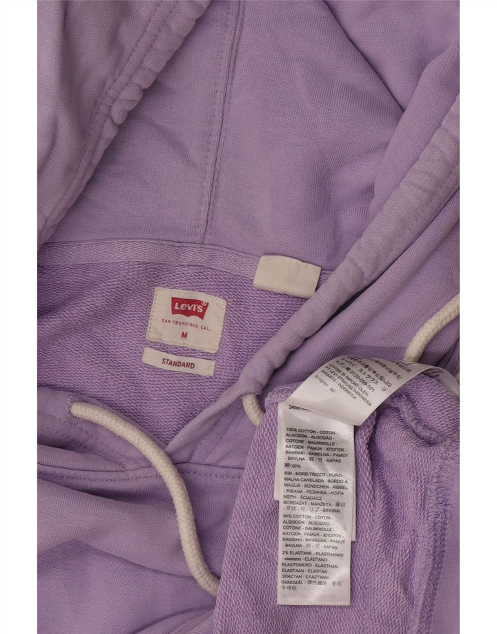 Ανδρικό Levi's Standard Hoodie Jumper από μεσαίο μωβ βαμβακερό