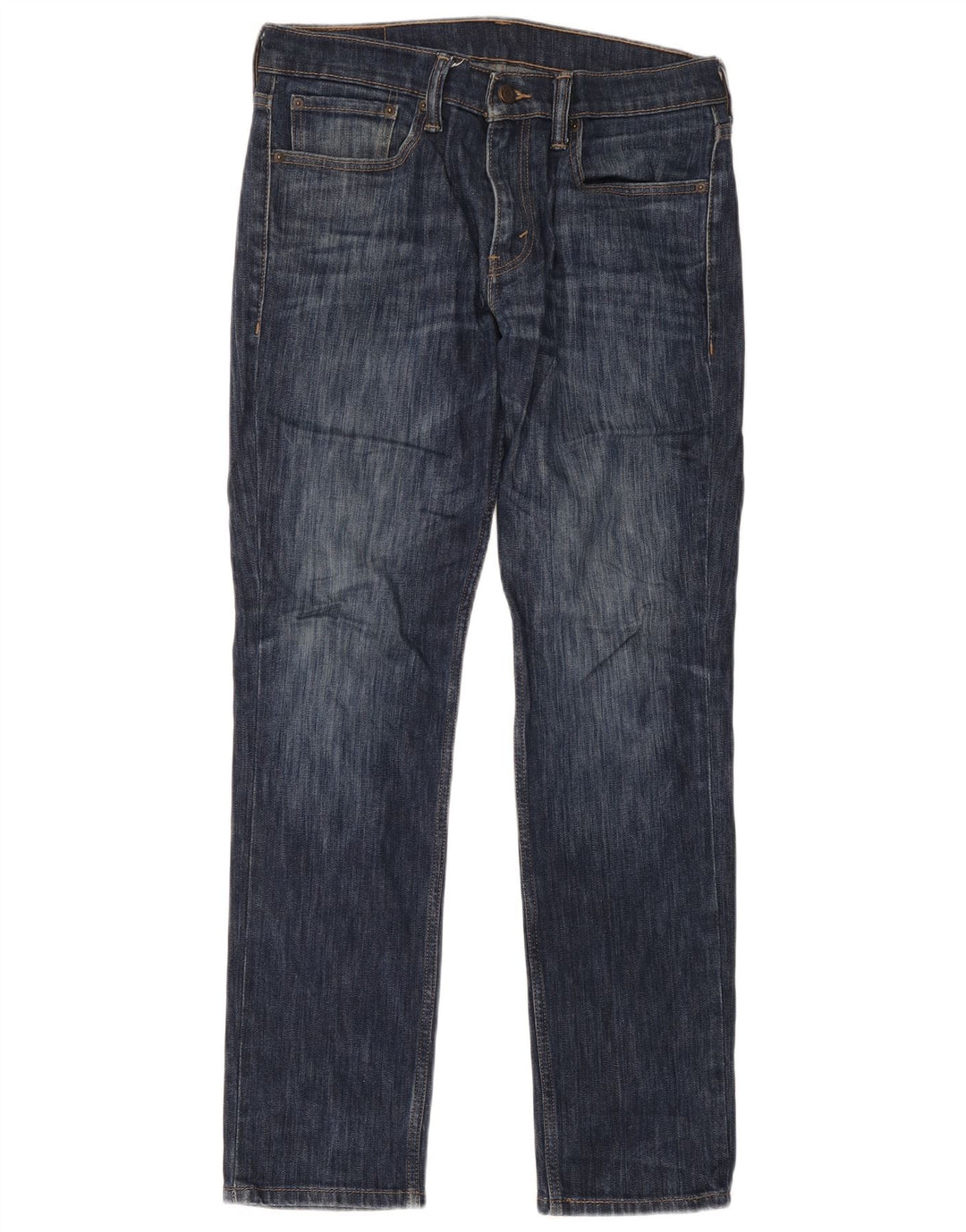 Levi's Mens 511 Slim Jeans W32 L32 Navy Blue Cotton