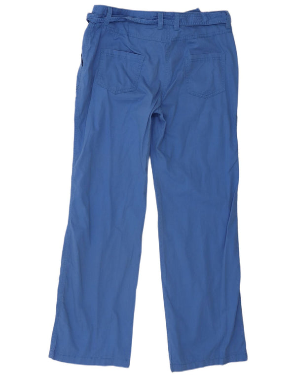 Marks & Spencer Γυναικείο ίσιο παντελόνι Cargo UK 14 Large W36 L33 Blue